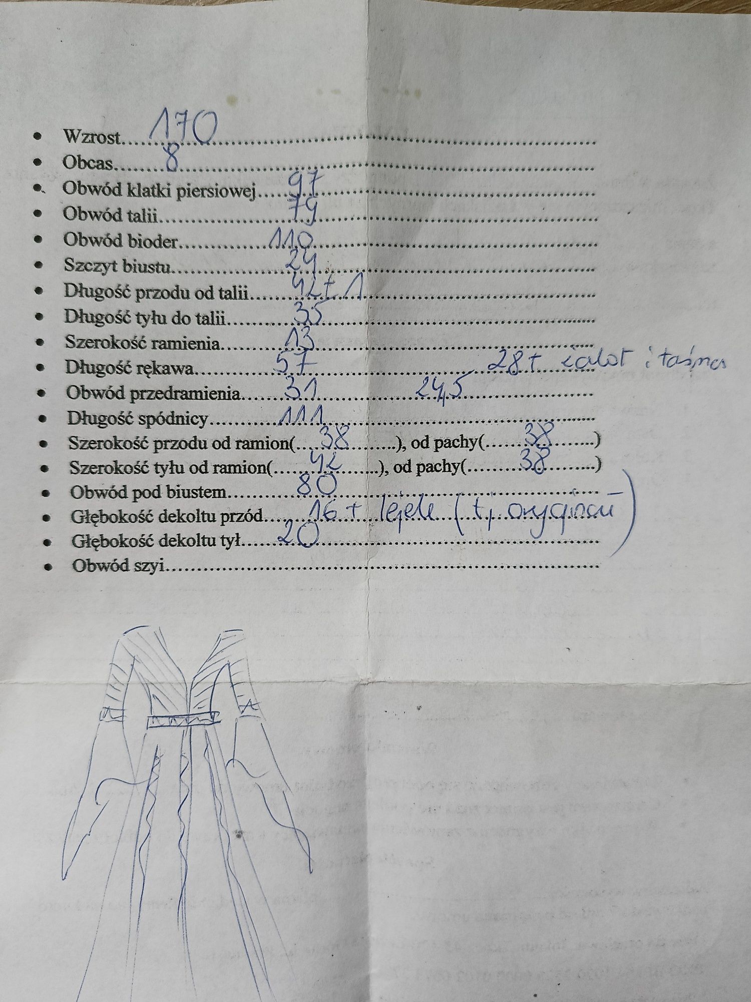 Suknia ślubna w stylu Boho r. L
