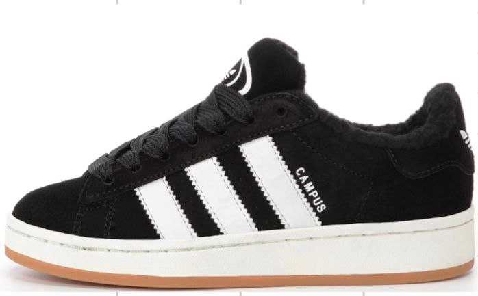 Зимові Чоловічі Кросівки Adidas Campus (Хутро)41-45 (Без Предоплати)