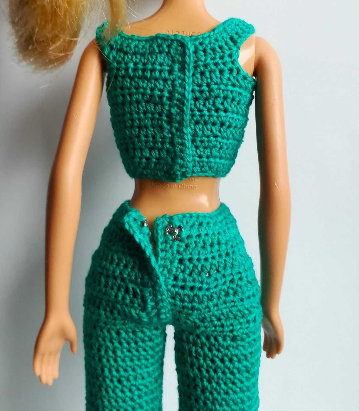 Spodnie i bluzeczka, ubranko dla lalki Barbie.