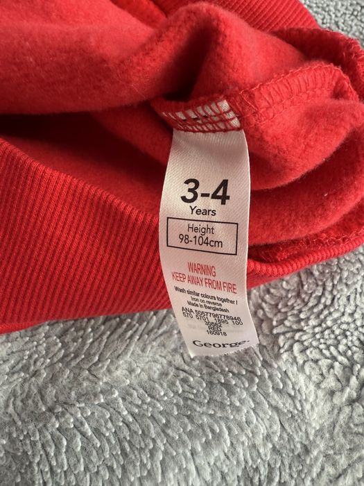 Теплі джинси на хлопчика, теплий реглан, кофта з начесом, George