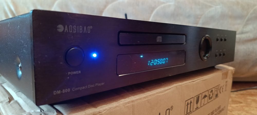 Аудіофільский Гібридно/Ламповий AOSIBAO DM-800 CD програвач-USB-Blueto