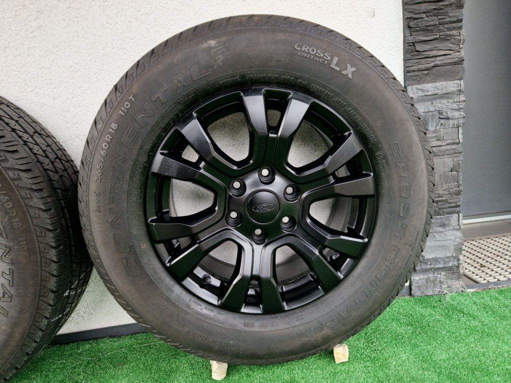 265/60r18 Ford Ranger IV 4 Wildtrack Alufelgi Black Edition 6x139.7 !!