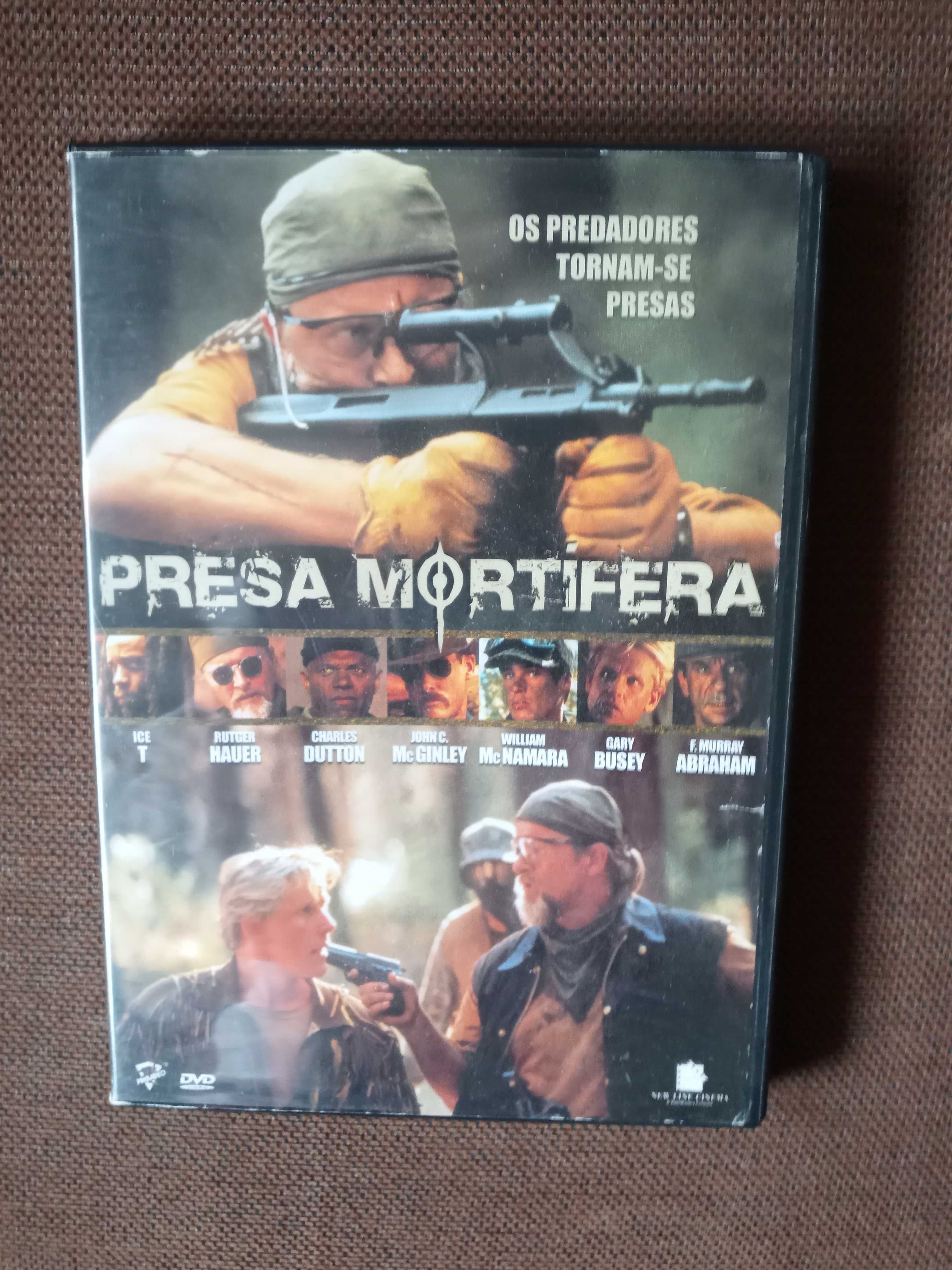 filme dvd original - presa mortifera