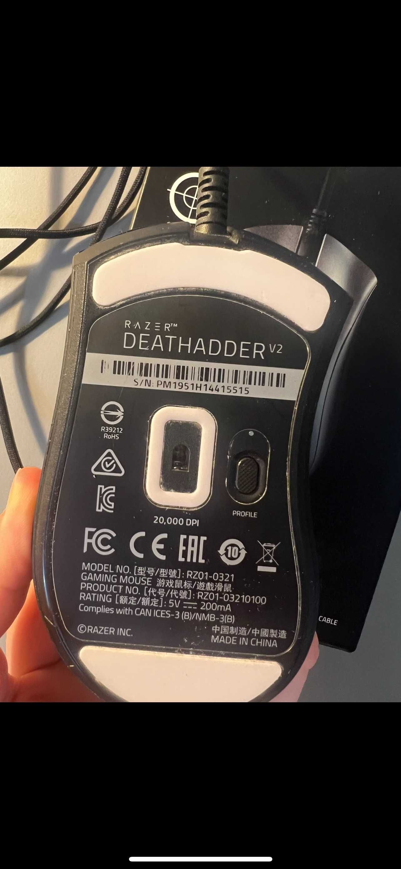 myszka Razer Deathadder v2