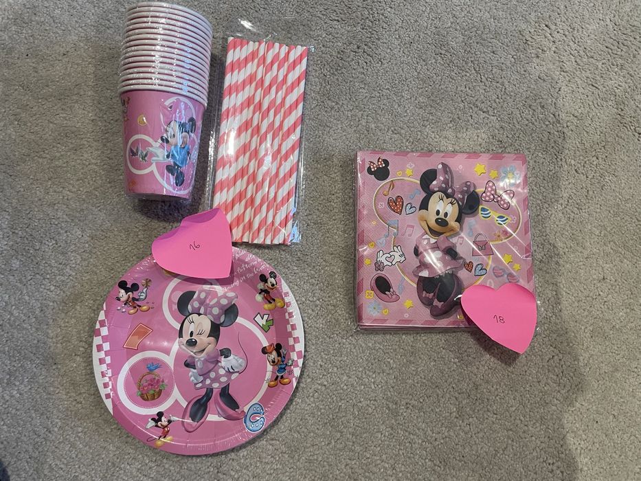 Tudo o que uma Festa de Aniversario precisa - Minnie 115 peças