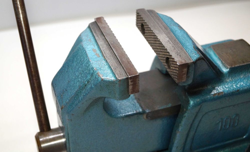 Imadło stołowe BISON 100, PRL