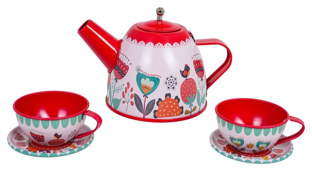 Metalowy Zestaw Do Herbaty