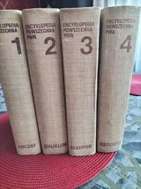 Encyklopedia Powszechna wyd PWN z1983 r 4 tomy oraz Encyklopedia wyd 9