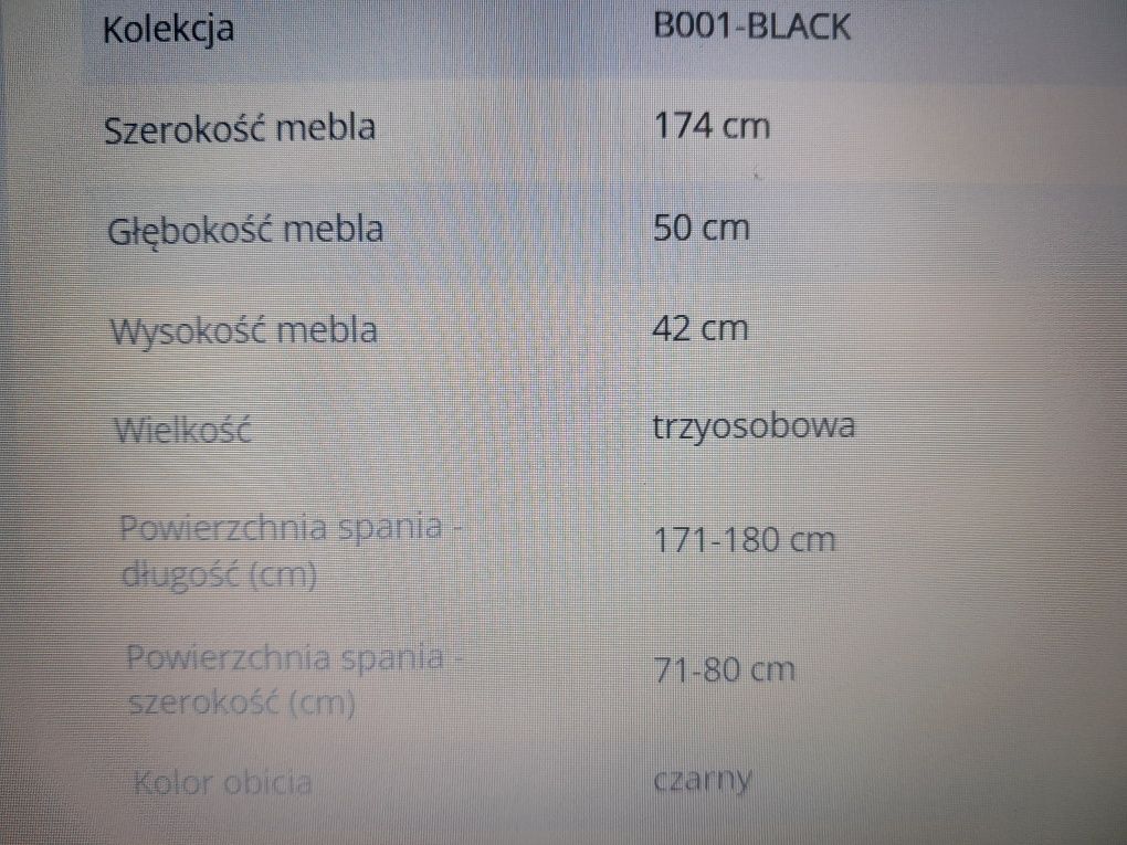 Sprzedam sofę .Polecam