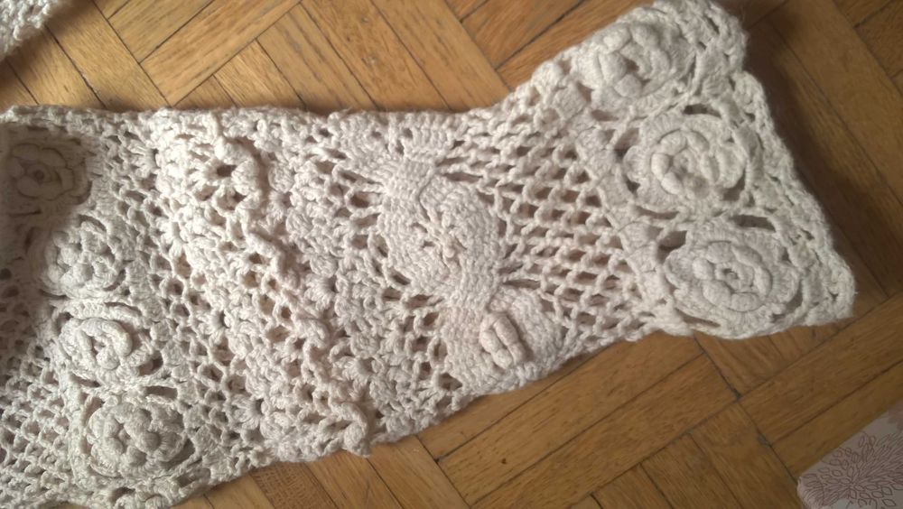 Ażurowa tunika Express Tricot, rozmiar XL/XXL