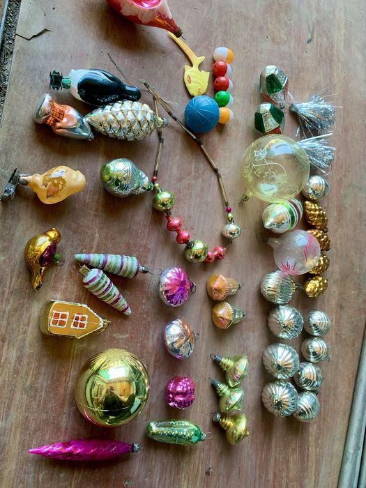 Елочные игрушки іграшки на ялинку