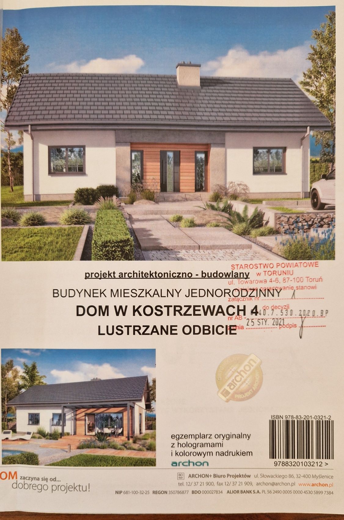 Działka 1500m z wydanym pozwoleniem na budowę