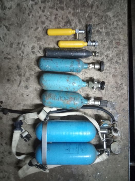 Баллоны высокого давления 1 и 2 л