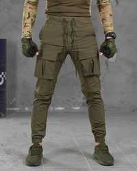 Військові штани-шорти 2в1 олива камуфляж кoмбaт