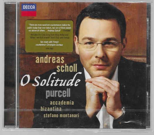 Andreas Scholl. O solitude. Songs and Arias by Henry Purcell.