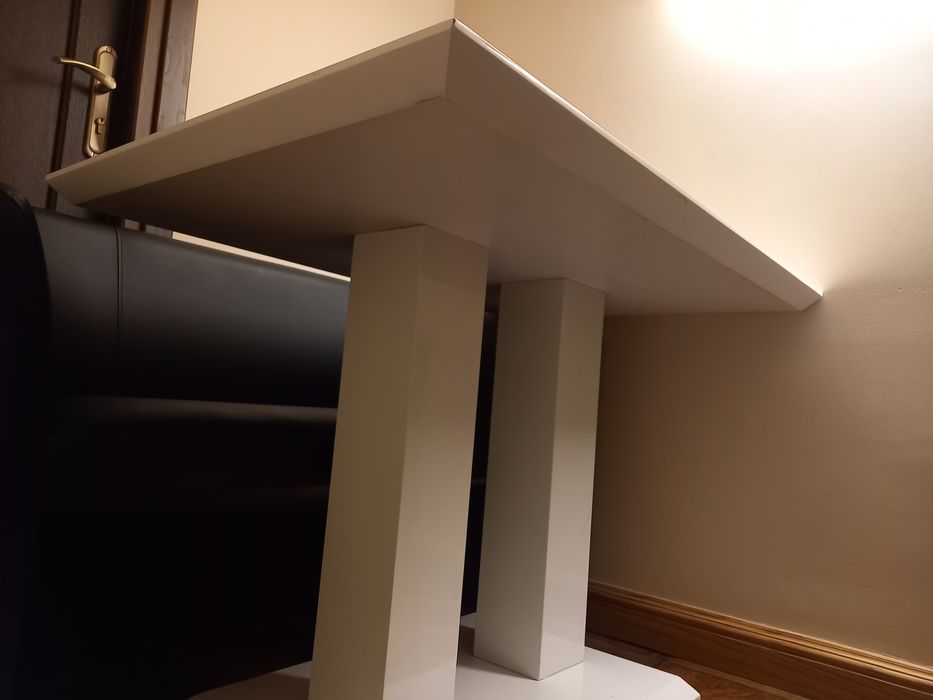 Białe lakier stoły BRW Tower 110/75/75cm 3szt. 249zł/szt stan bdb/nowe
