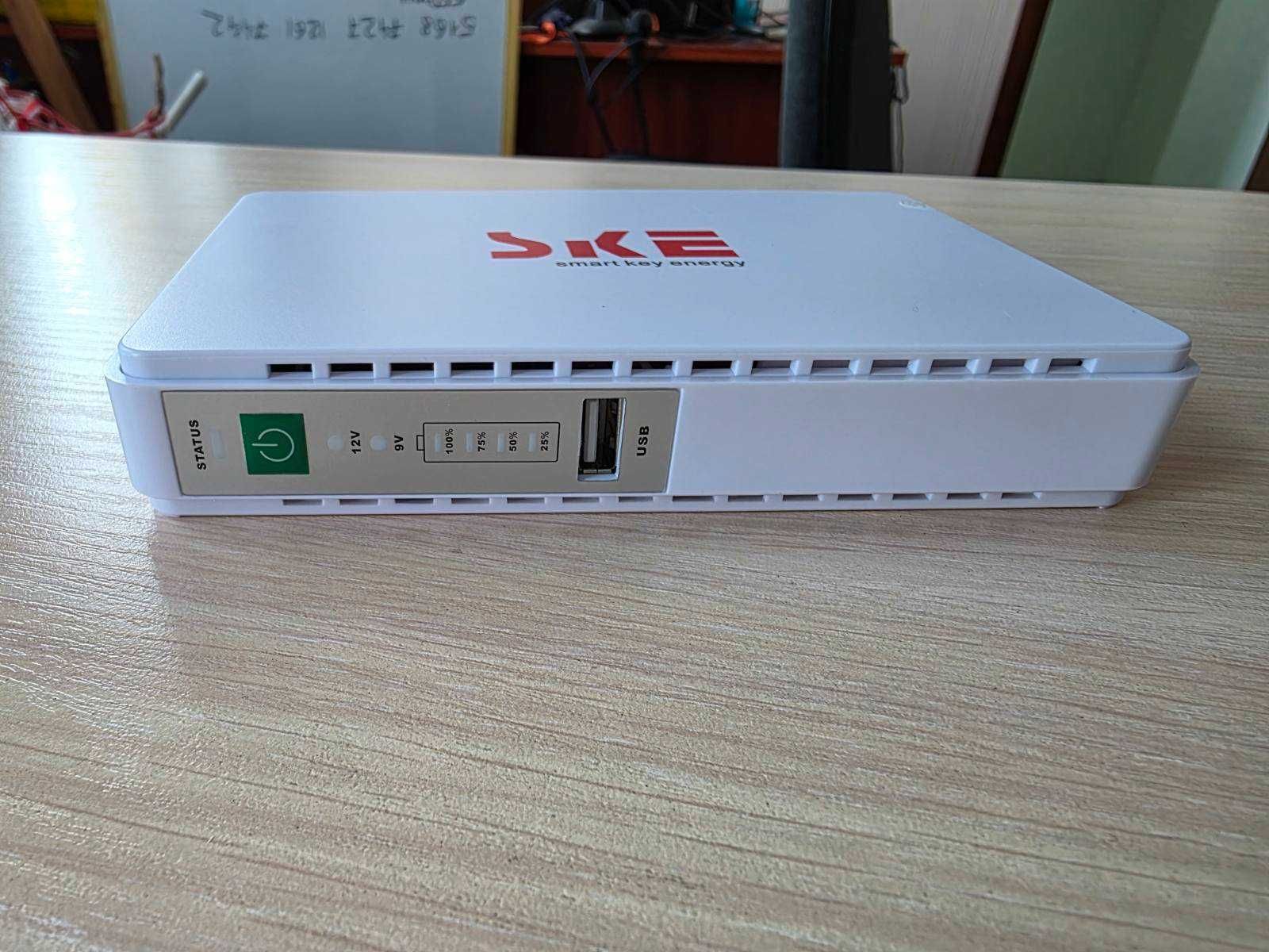 ДБЖ для роутерів/комутаторів SKE-431P PON/POE 5/7.5/9/12V 1A 8800mAh