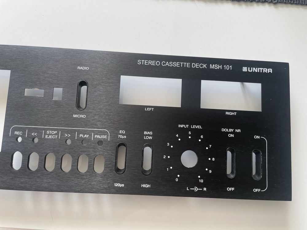 Front Panel Msh 101 Czarny Unitra Diora