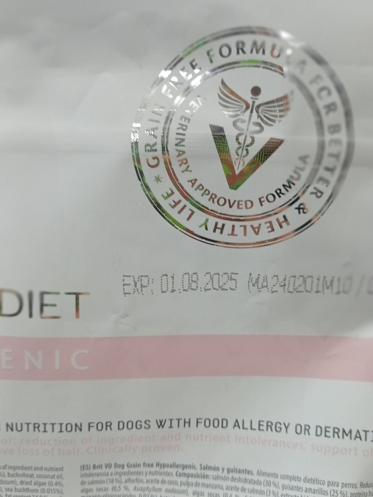 Brit hypoallergenic 2kg