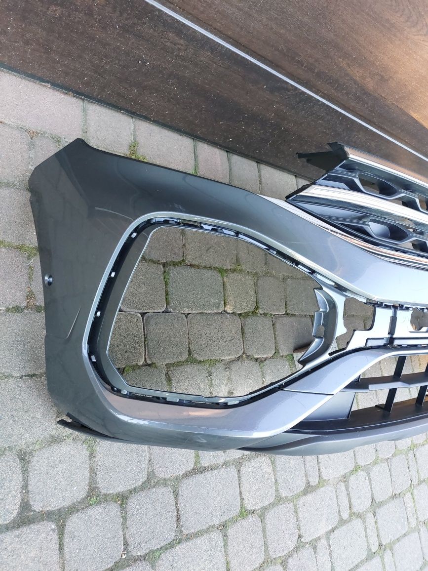 Zderzak VW T-ROC R-line lift przód oryginał z grilem i ledy