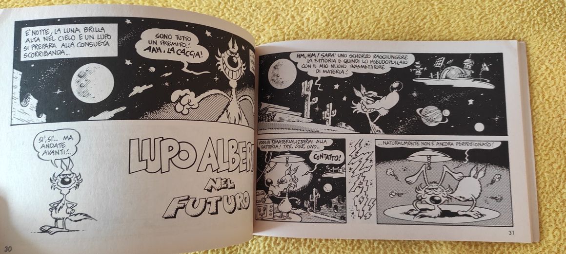 komiks włoski Lupo Alberto 1991