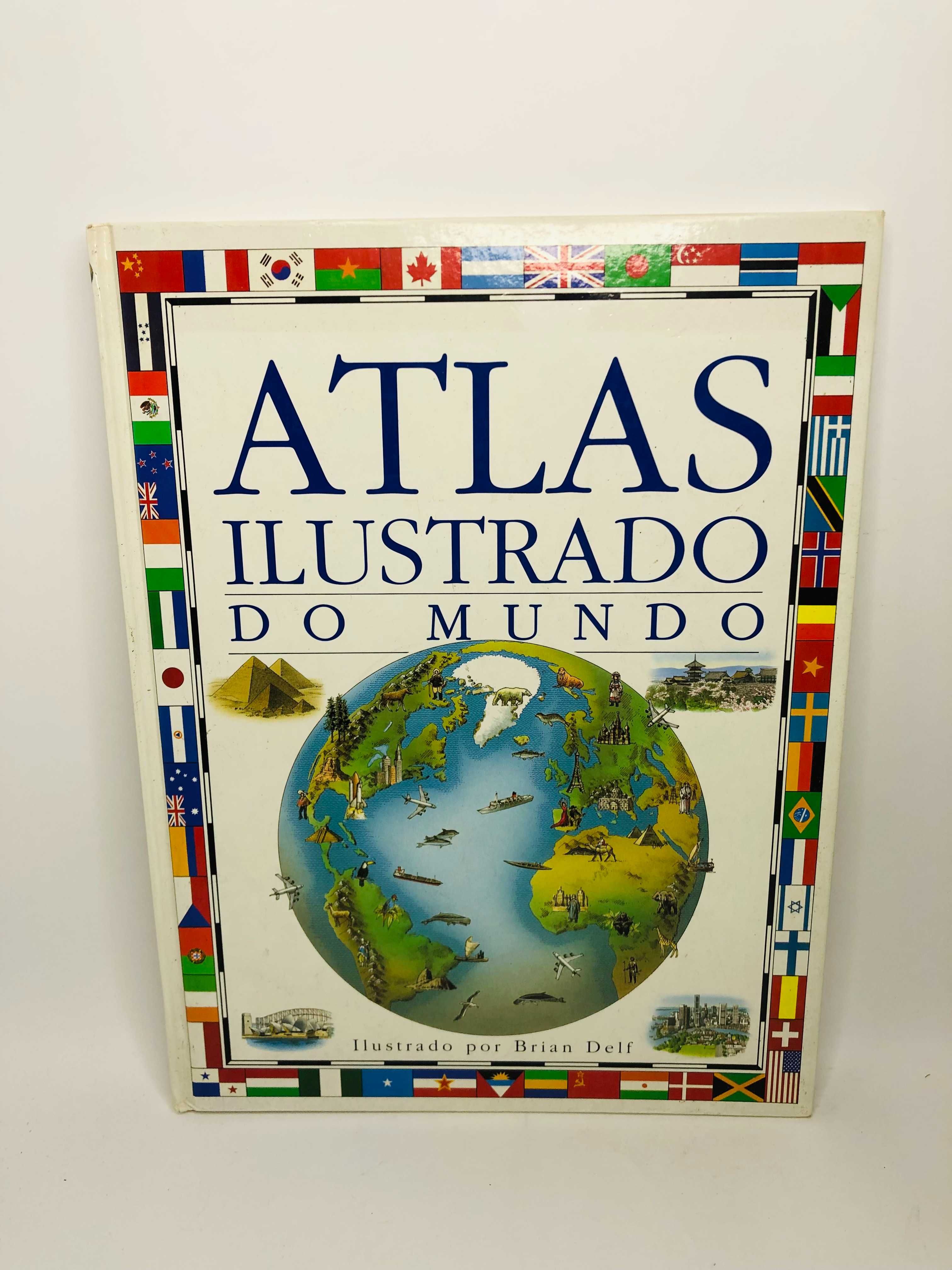 Atlas Ilustrado do Mundo - Brian Delf
