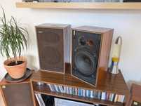 Goodmans Mezzo SL brytyjskie monitory, drewno, ciężkie, vintage 73r