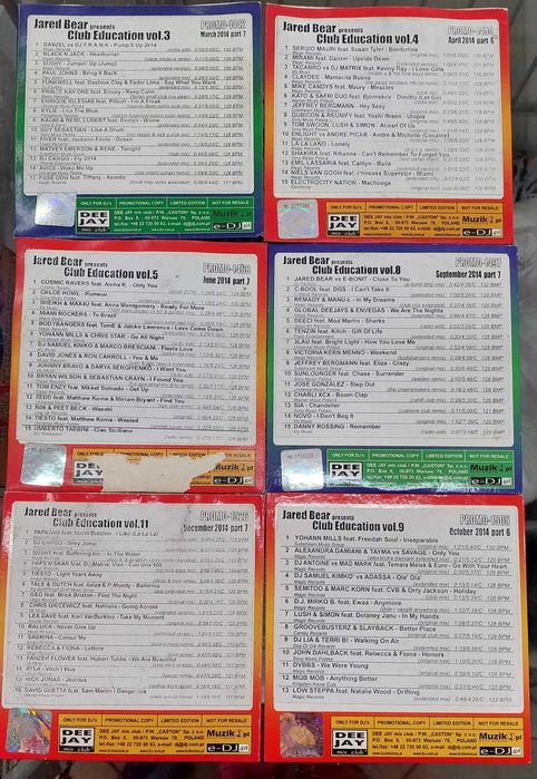 DJMC Dee Jay mix club oryginał CD legal muza składanka zagr i pol 2014