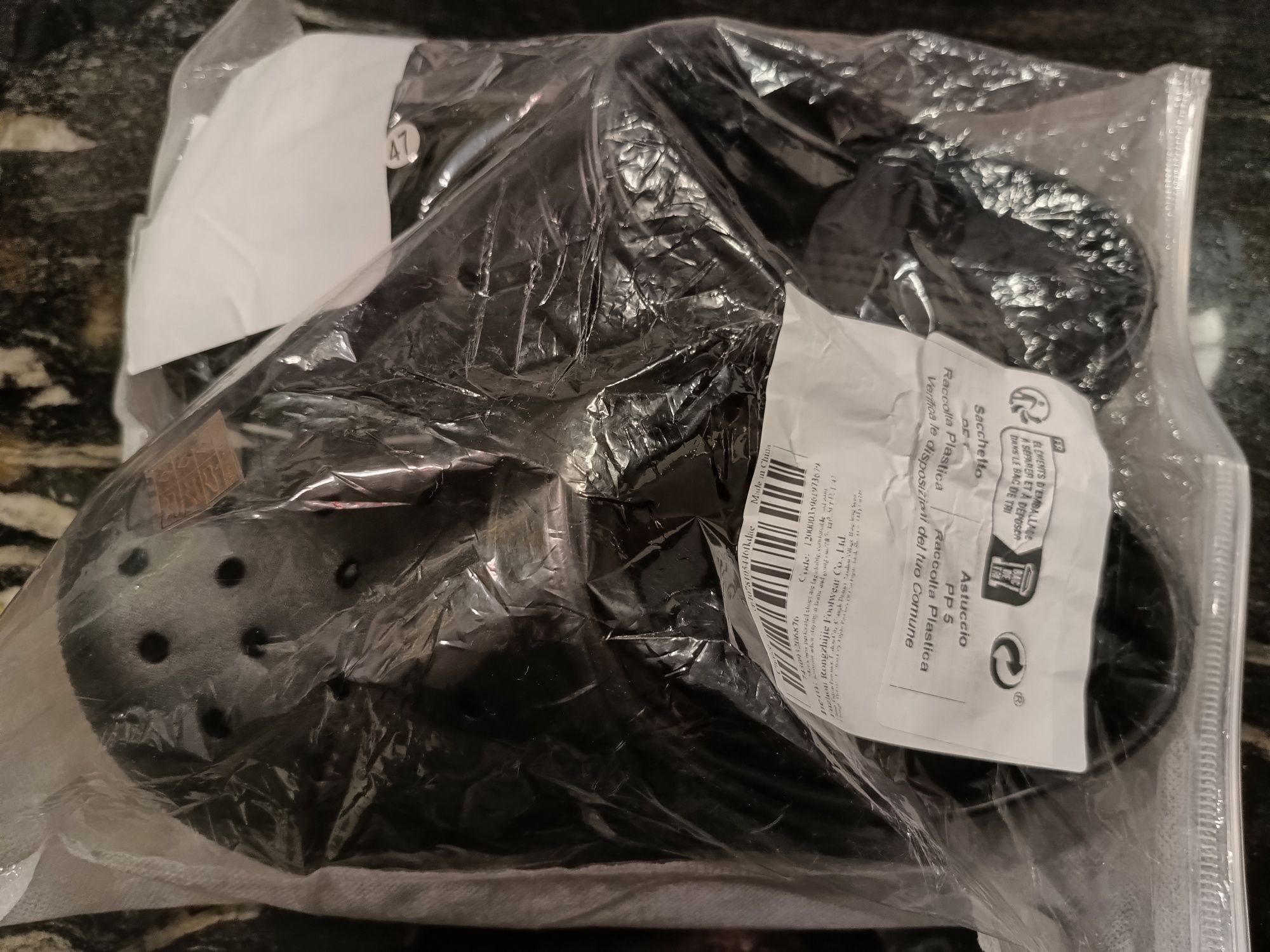 Klapki męskie w stylu Crocs rozm EU 45 cm 29