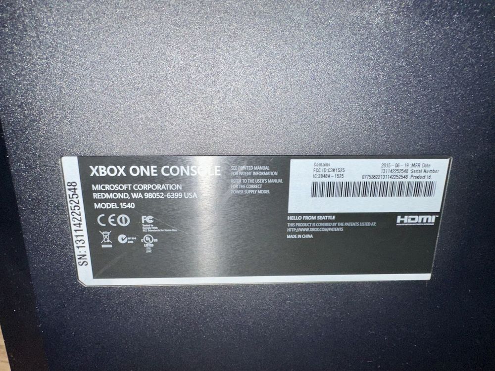 Xbox one 500 gb kinect