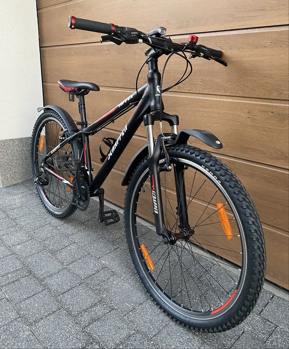 Rower Kross Affix Sport Scrapper XS 26” czarno-czerwony