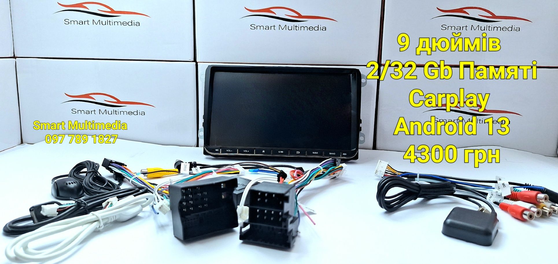 ‼️‼️Топові Штатні магнитоли Volkswagen Skoda Android 14 2/32GB carpley