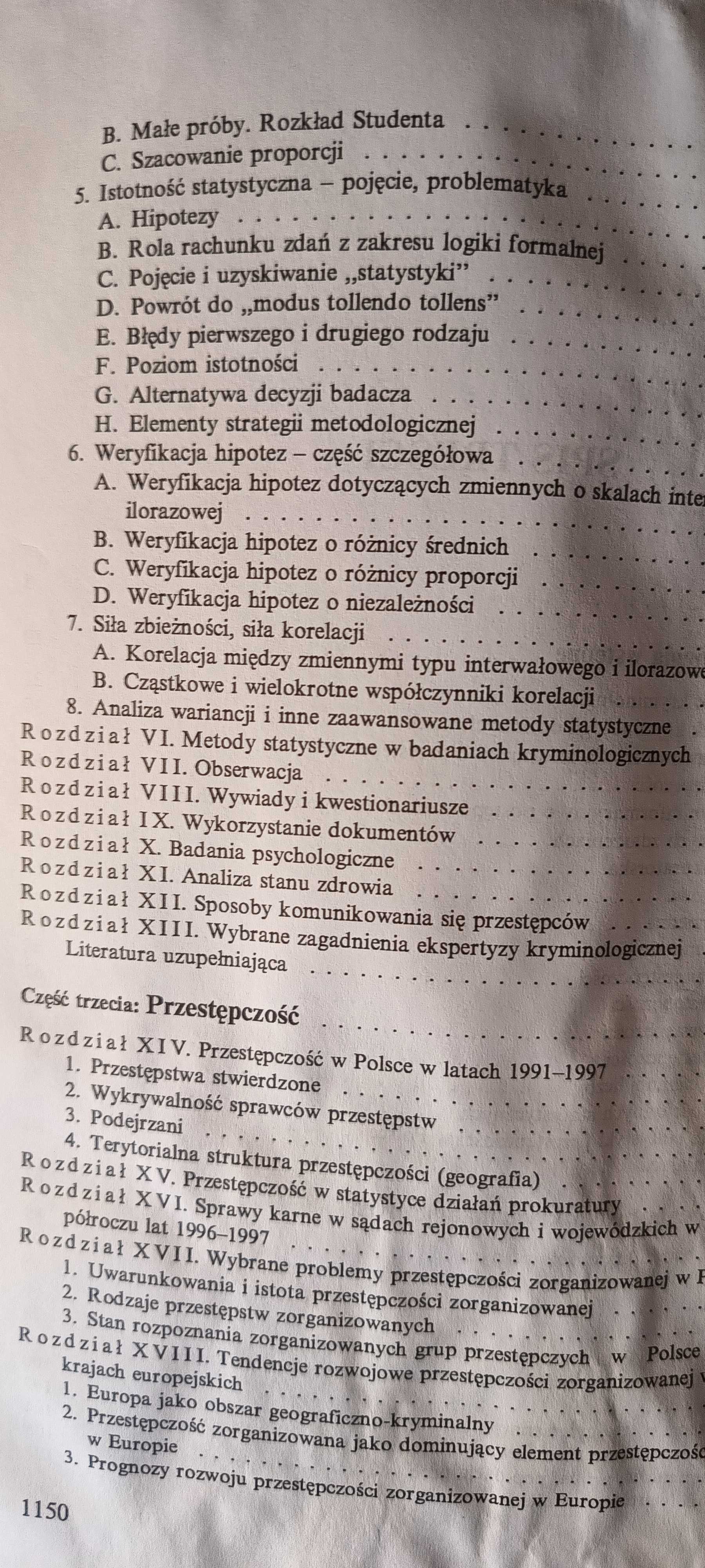 Brunon Hołyst  Kryminologia