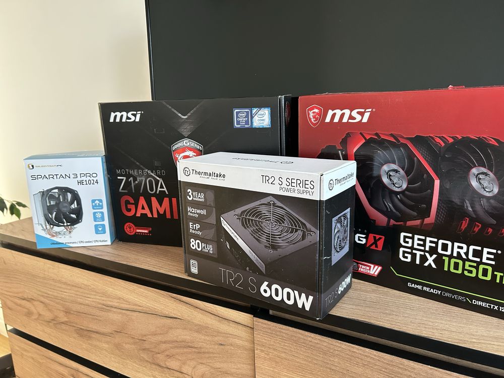 Komputer Do Gier i5 7600k, gtx 1050ti, 8gb ram ddr4