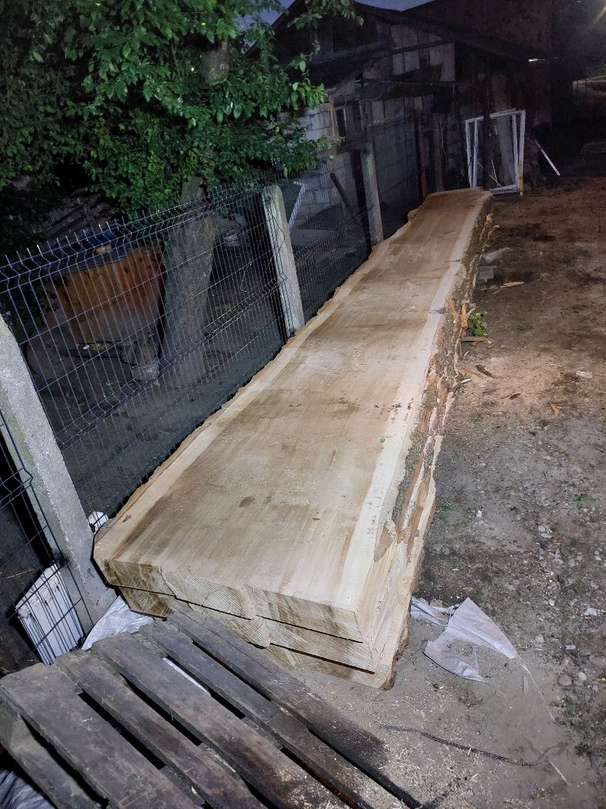 Topola plaster stół konferencyjny tarcica deski brusy monolit.