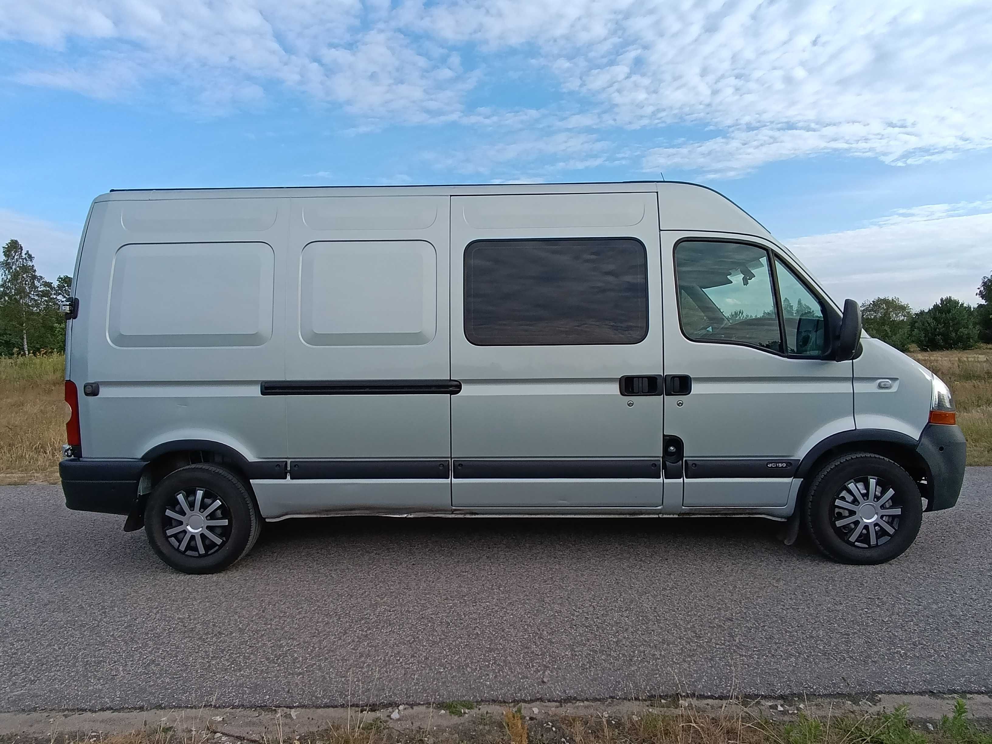 Renault Master 2.5 Dci L3H2 Dubel kabina 6 osob Brygadowka Klima