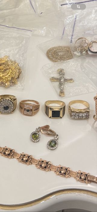 Залотые изделия 585 пробы 3700 за грамм