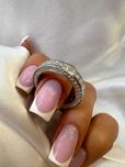 Obrączka  Eternity z diamentami naturalnymi 5.00 CT