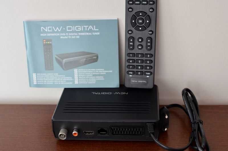 NEW DIGITAL T2 265 HD - Tuner DVB-T2