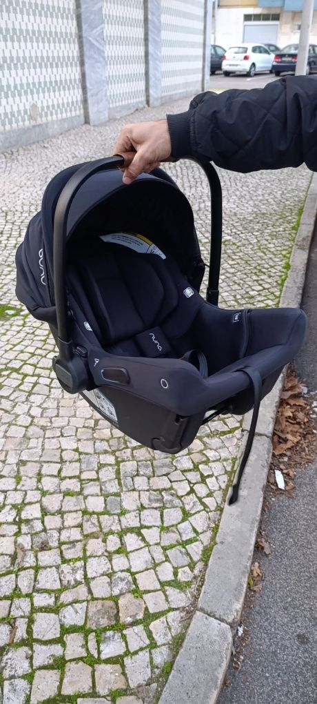 Ovo nuna + carrinho de passeio Urban c/ isofix - 3 em 1 - NOVO