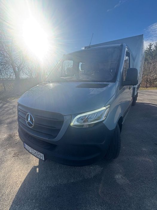 Mercedes-Benz Sprinter  Sprinter doka  plandeka 7 osób Polski salon serwisowany zamiana f-vat