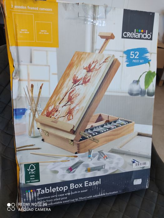 Cerlando sztaluga stołowa zestaw