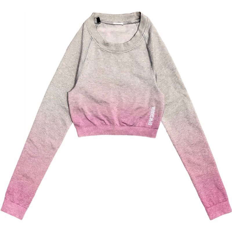 Gymshark Adapt Seamless Crop Top Longsleeve Ombre
