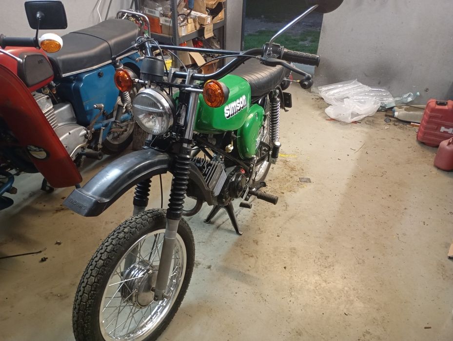 Simson S51 enduro  1989 rok zamienię na busa renault trafic opel vivar