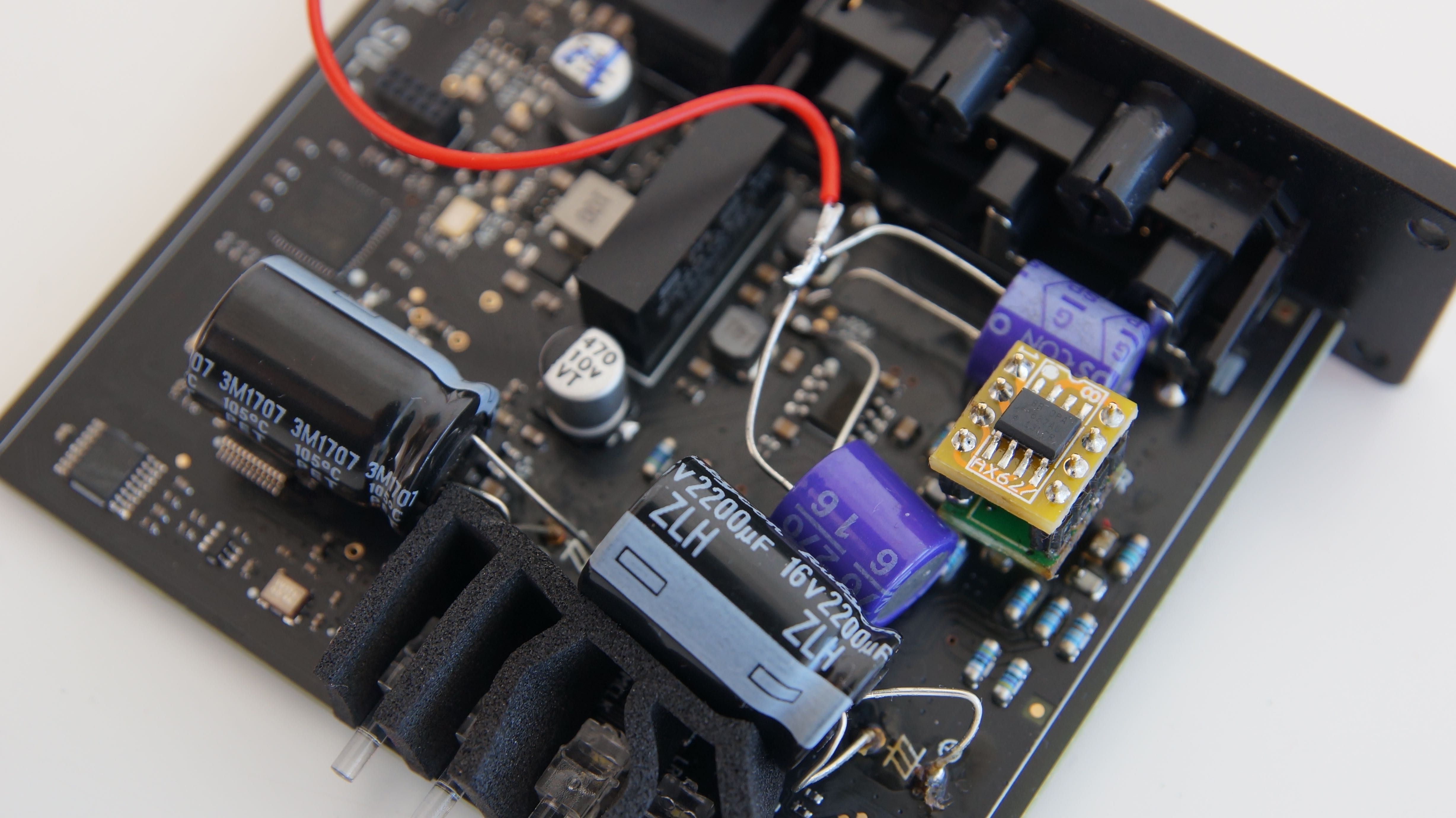 DAC SMSL SU-1 zmodyfikowany OPA627 AKM4493S