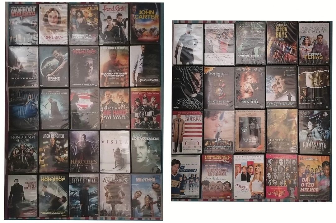 LOTE 206 DVD's Originais (LOTE 56)