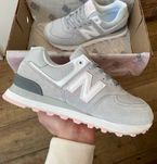 SALE! New Balance 574 Light Grey/Pink 36 37 38 39 40 41 42 43 44 45 46