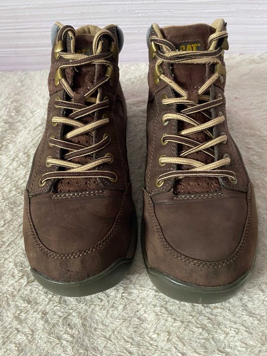 cat caterpillar мужские кожаные ботинки 44р 28,5см оригинал