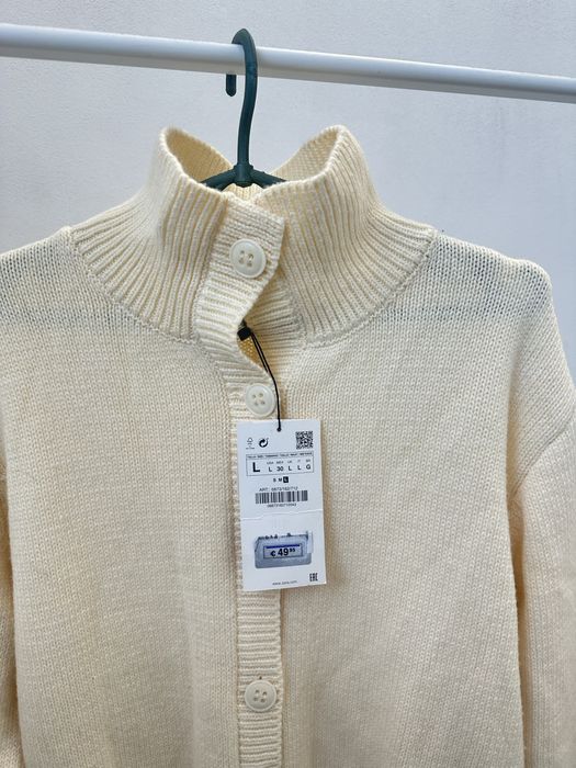 Теплий вязаний ромпер комбінезон шерсть Zara