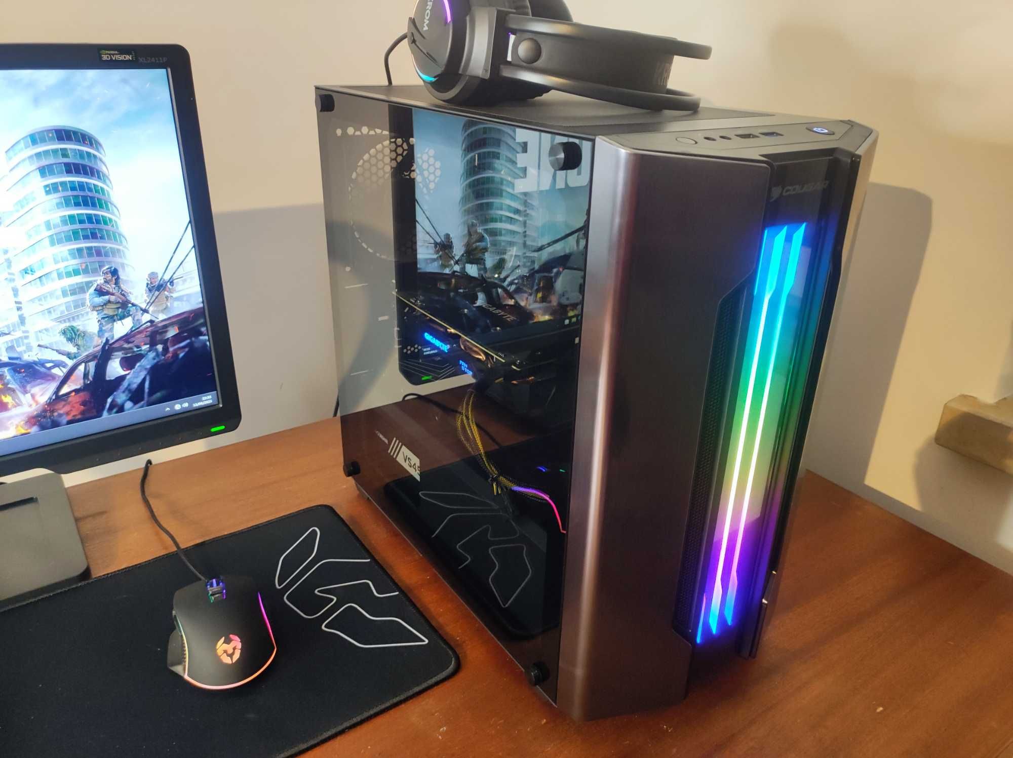 PC Gaming i3 9100F 4GHz / RX 580 8GB / 16GB 2666 / RGB / SSD+HDD